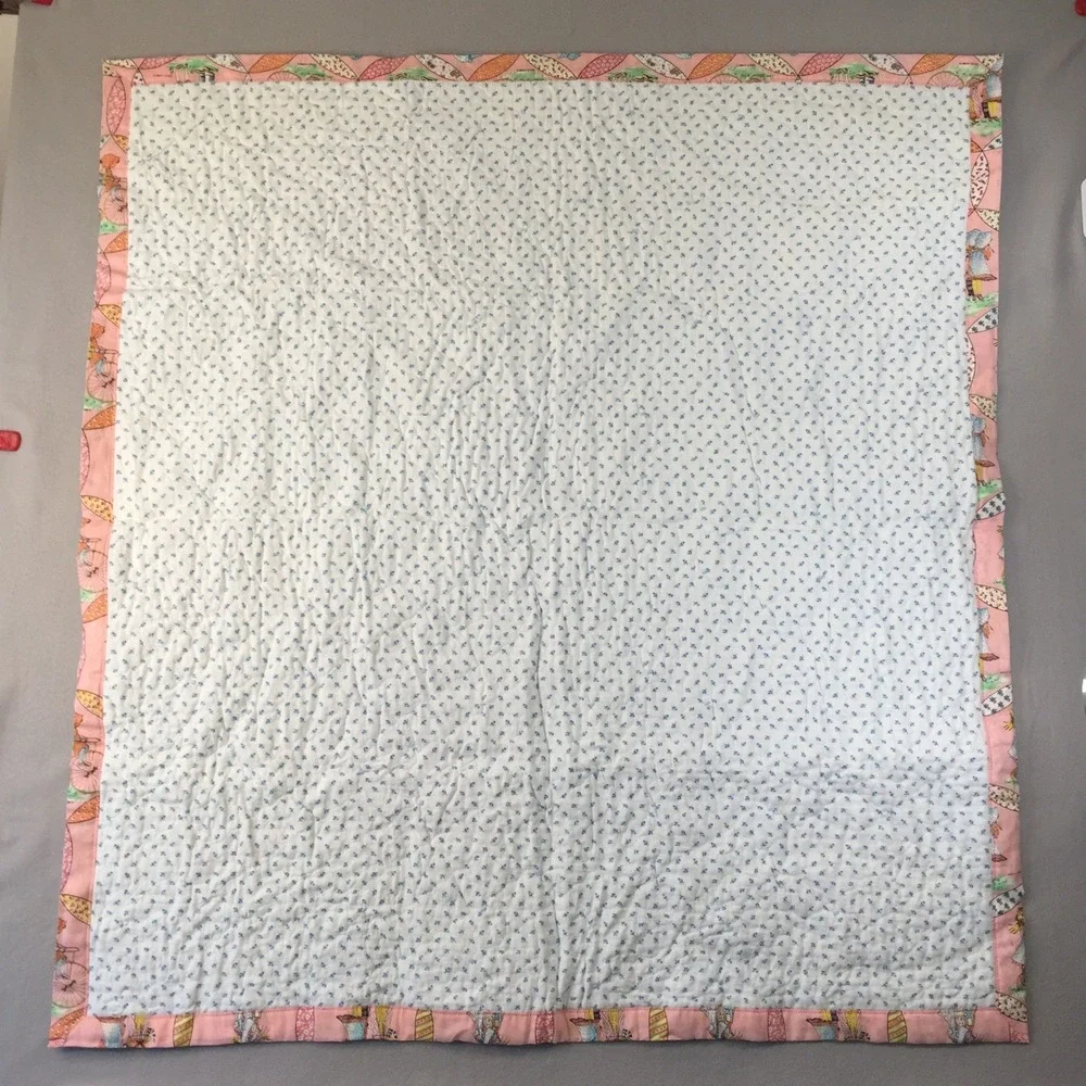 Holly Hobbie Quilt Baby Blanket 41x38